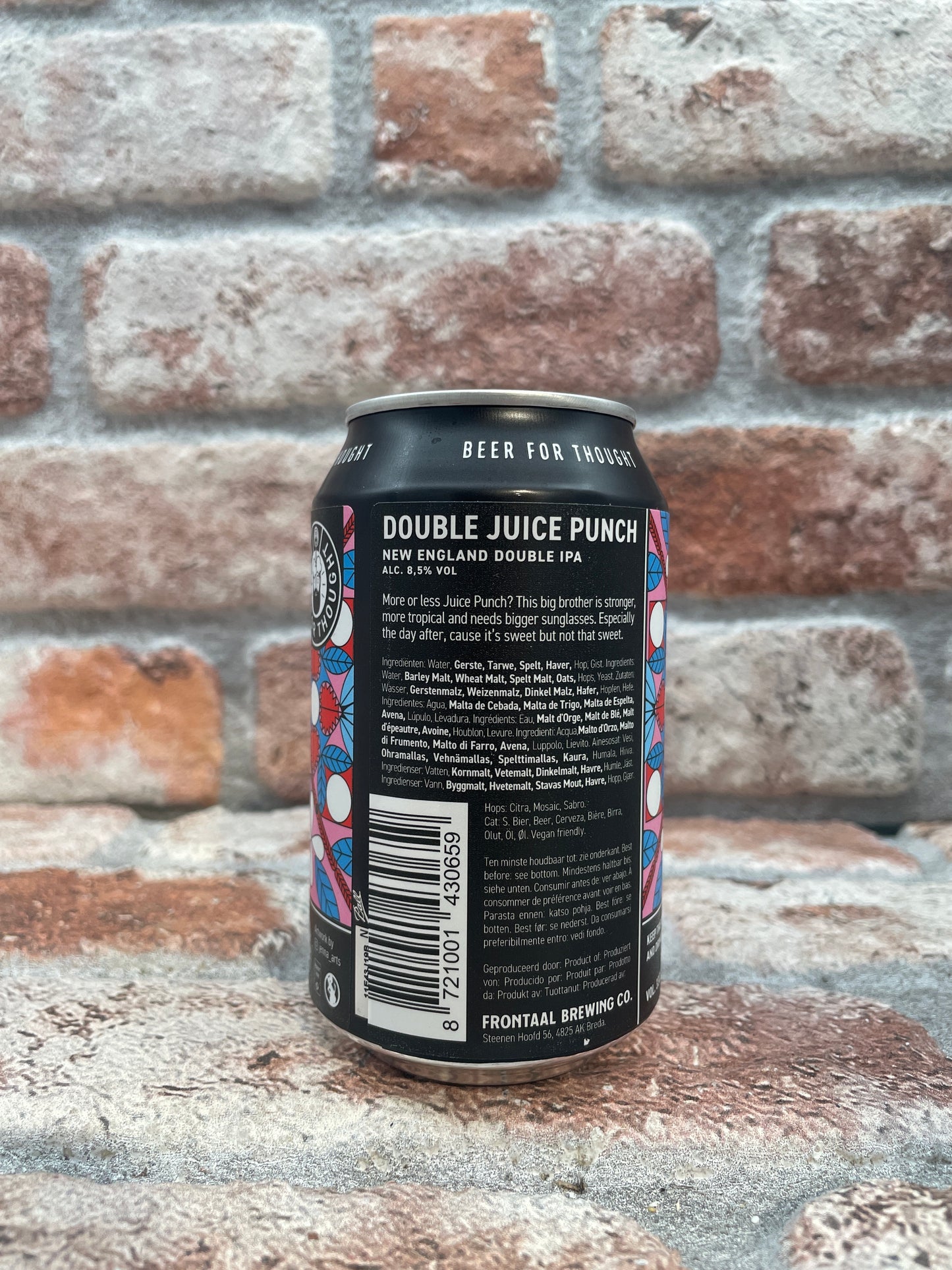 Punch Frontale Doppio Succo NE DIPA - 33 CL