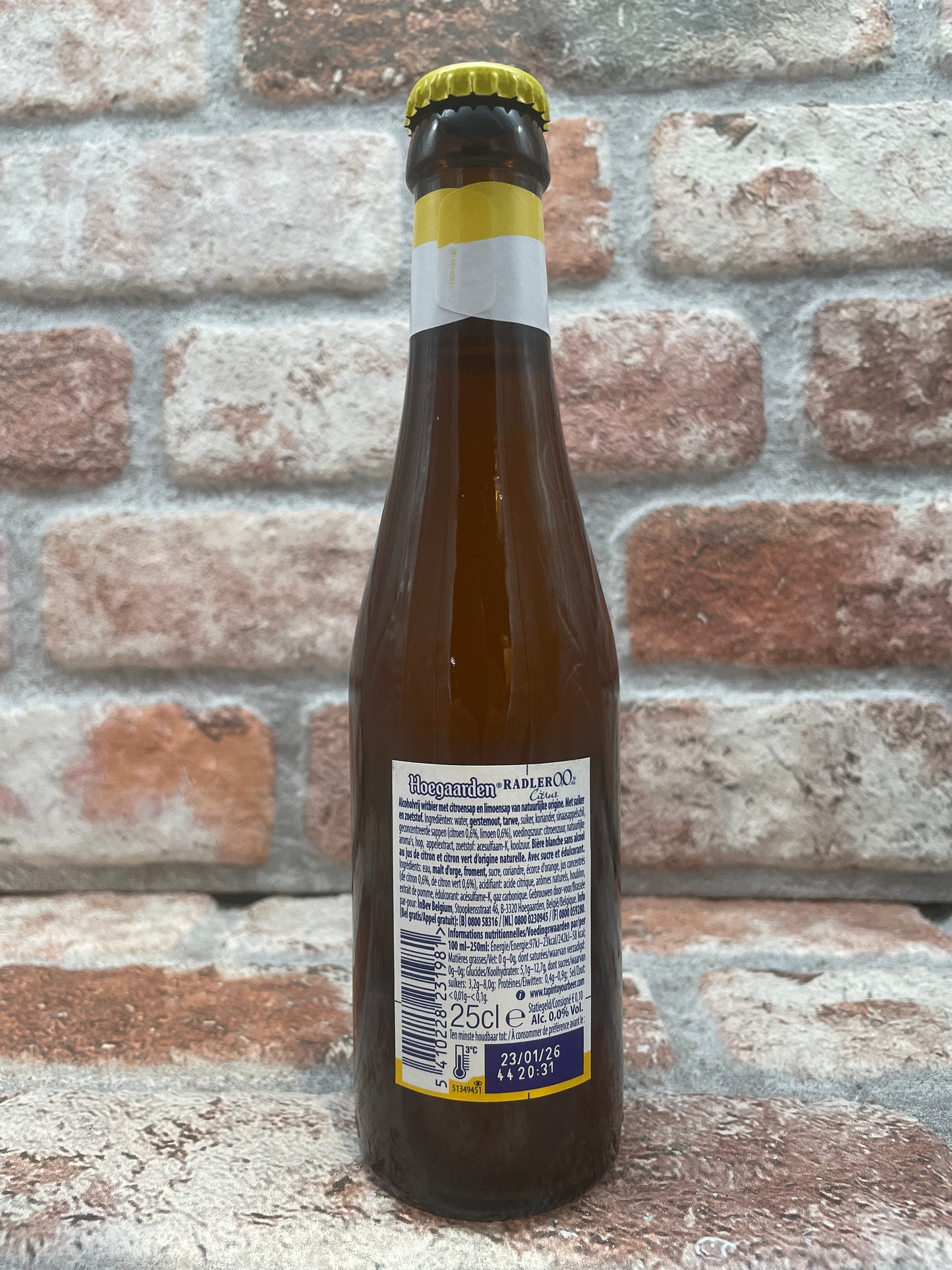 Hoegaarden Radler 0.0 Agrumi Senza Alcol - 25 CL