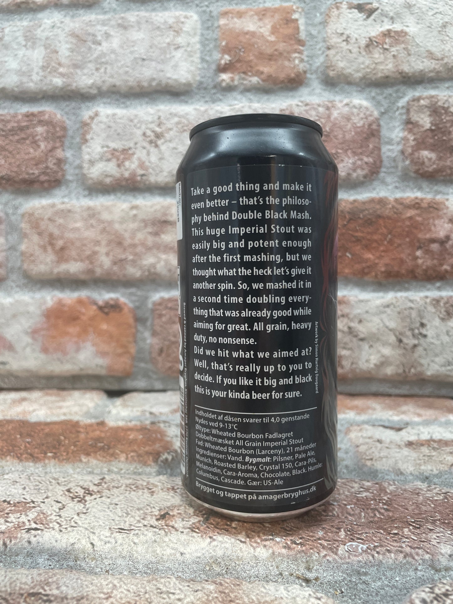 Amager Bryghus Double Black Mash Wheated Bourbon Versione 2025 Stout - 44 CL