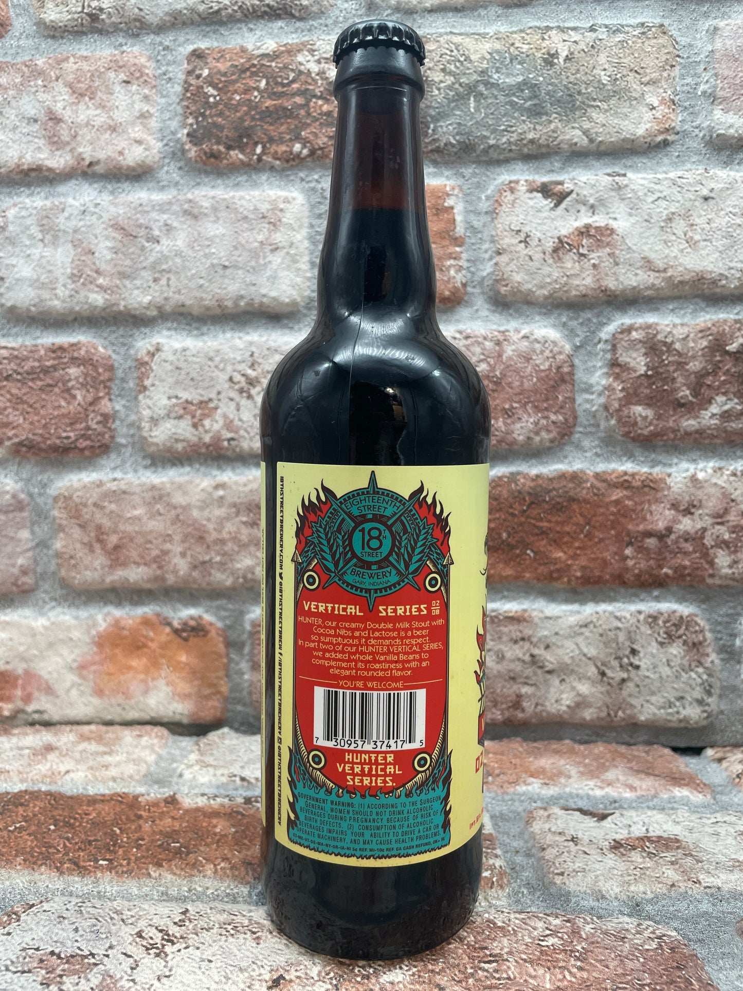 18th Street Hunter Vanilla Stout - 65 CL