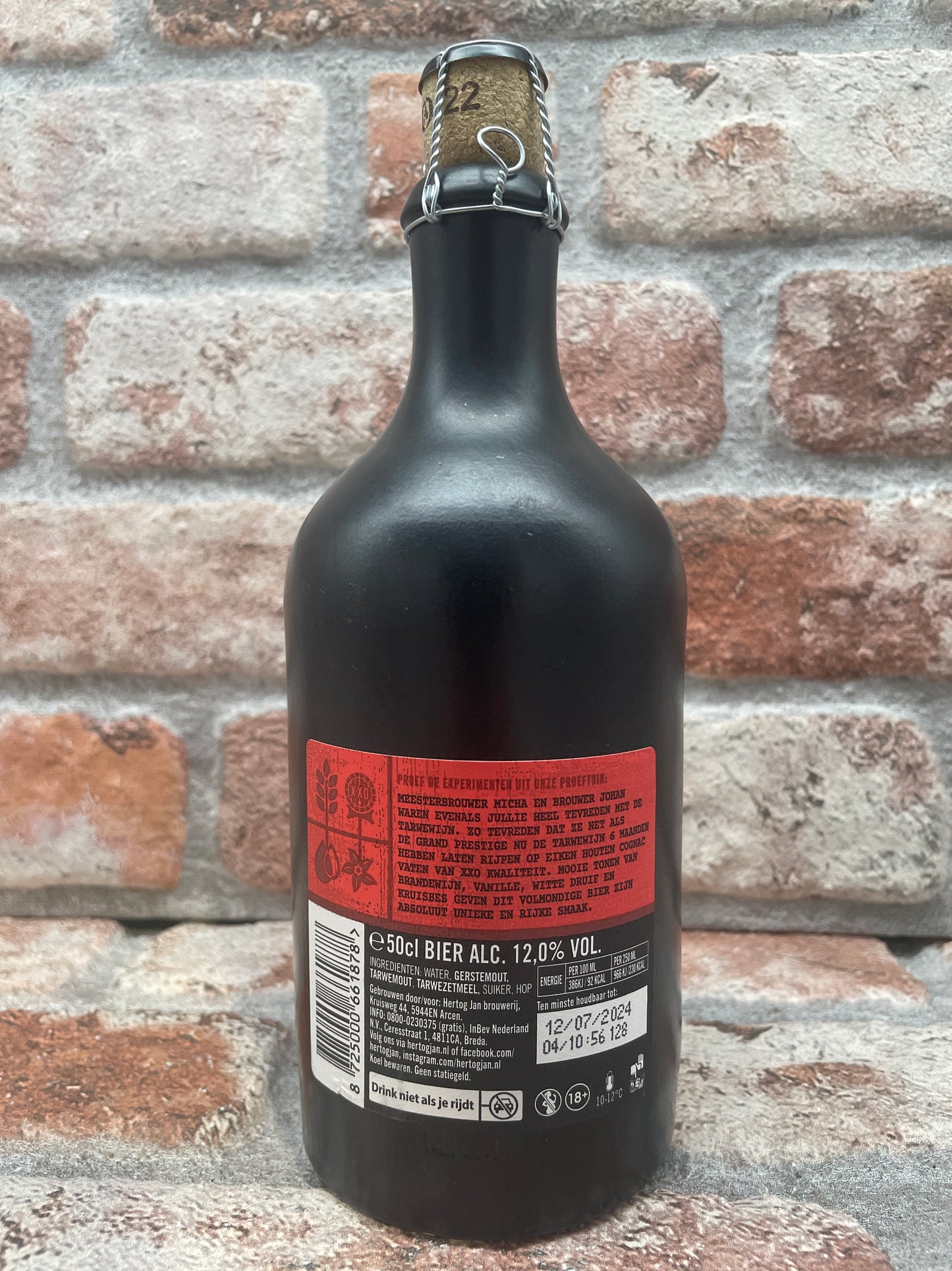 Hertog Jan Proeftuin #7: Vatgerijpte Tarwewijn - 50 CL