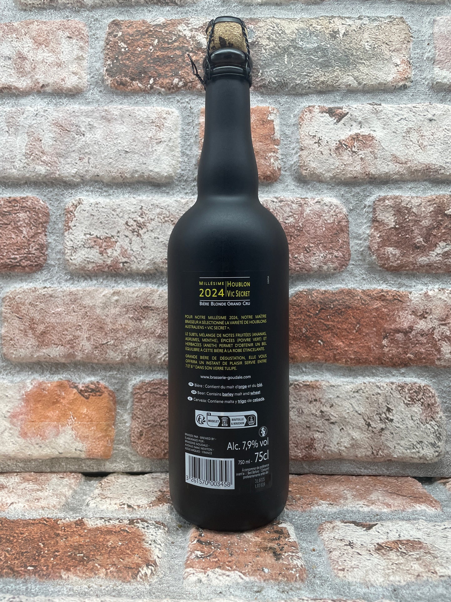 De Goudale Millésime Luppolo Vic Secret 2024 Biondo - 75 CL