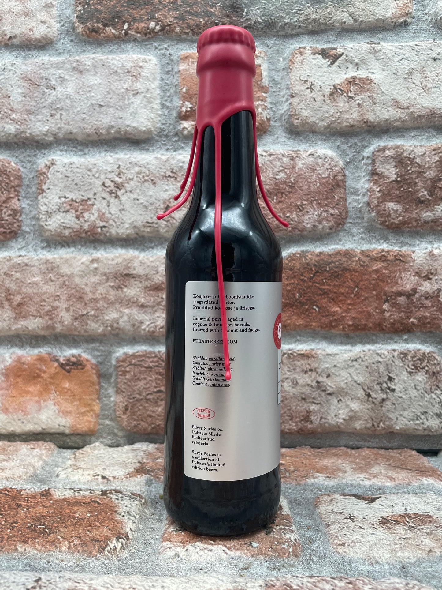 Pühaste Silentium - Cognac & Bourbon BA (Serie Argento) Porter - 33 CL