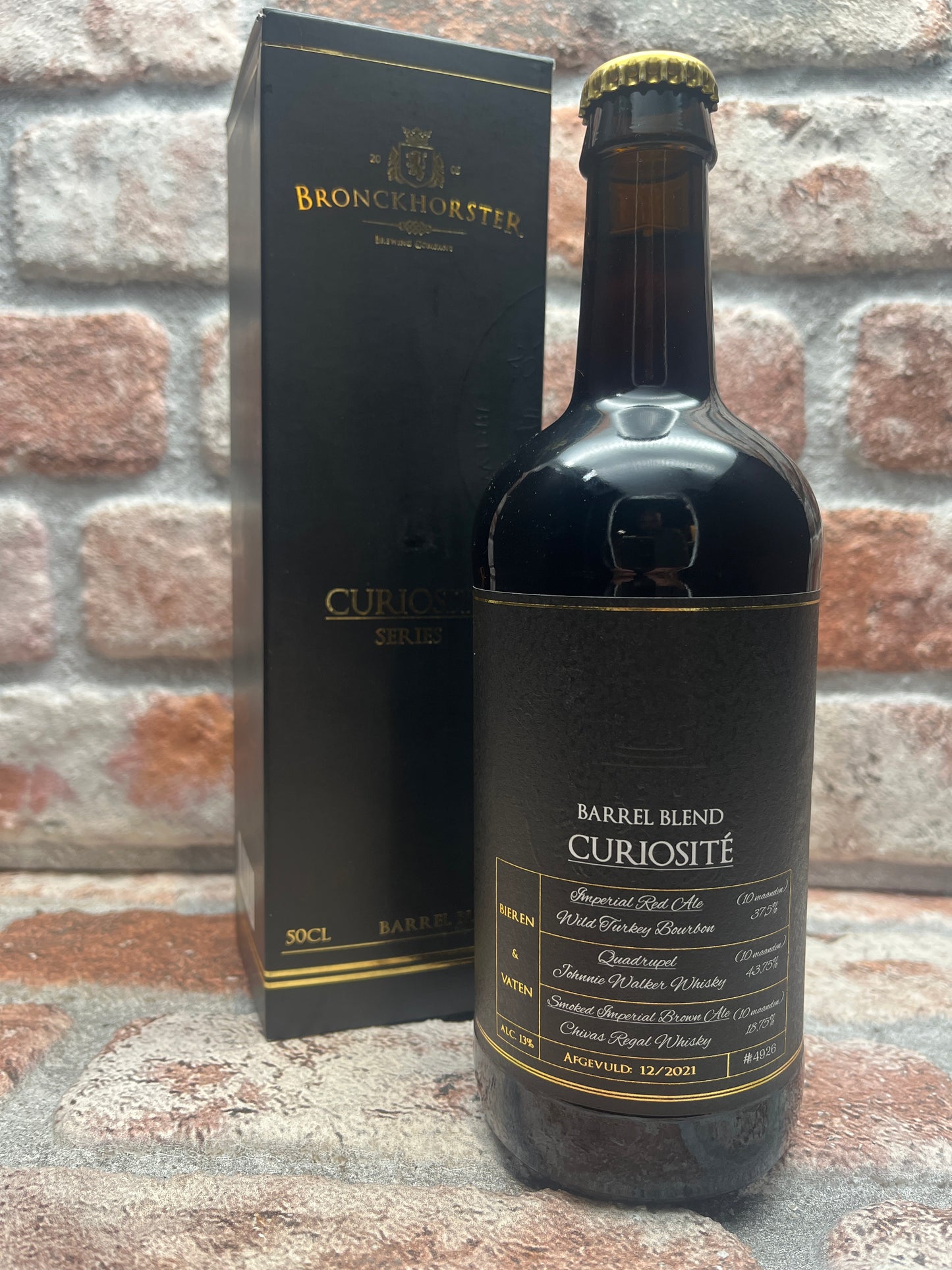 Bronckhorster Curiosity Series No.2 12/2021 (Barrel Blend) 2021 Quadrupel - 50 CL