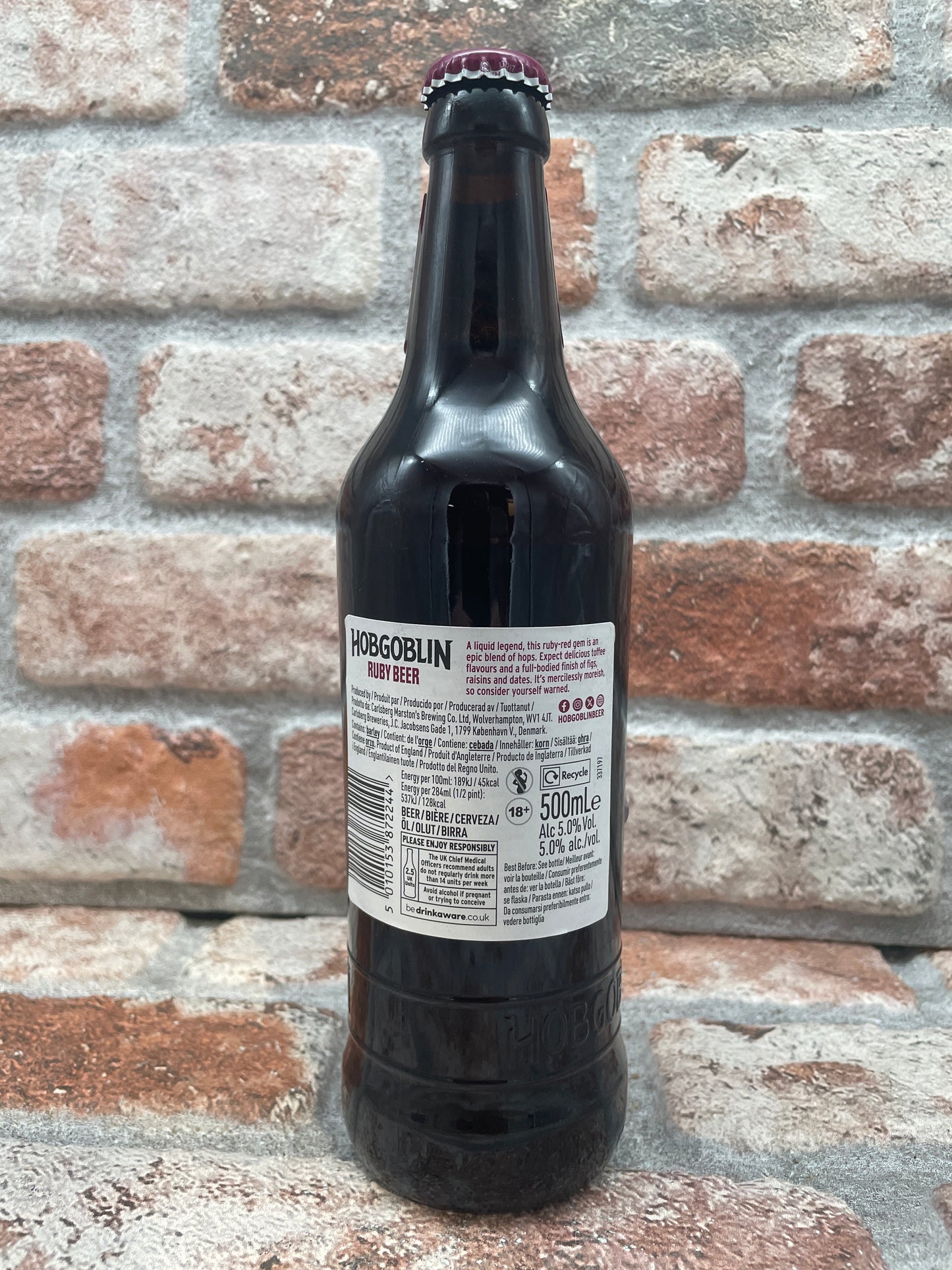 Birra Ruby Hobgoblin Legandery - 50 CL