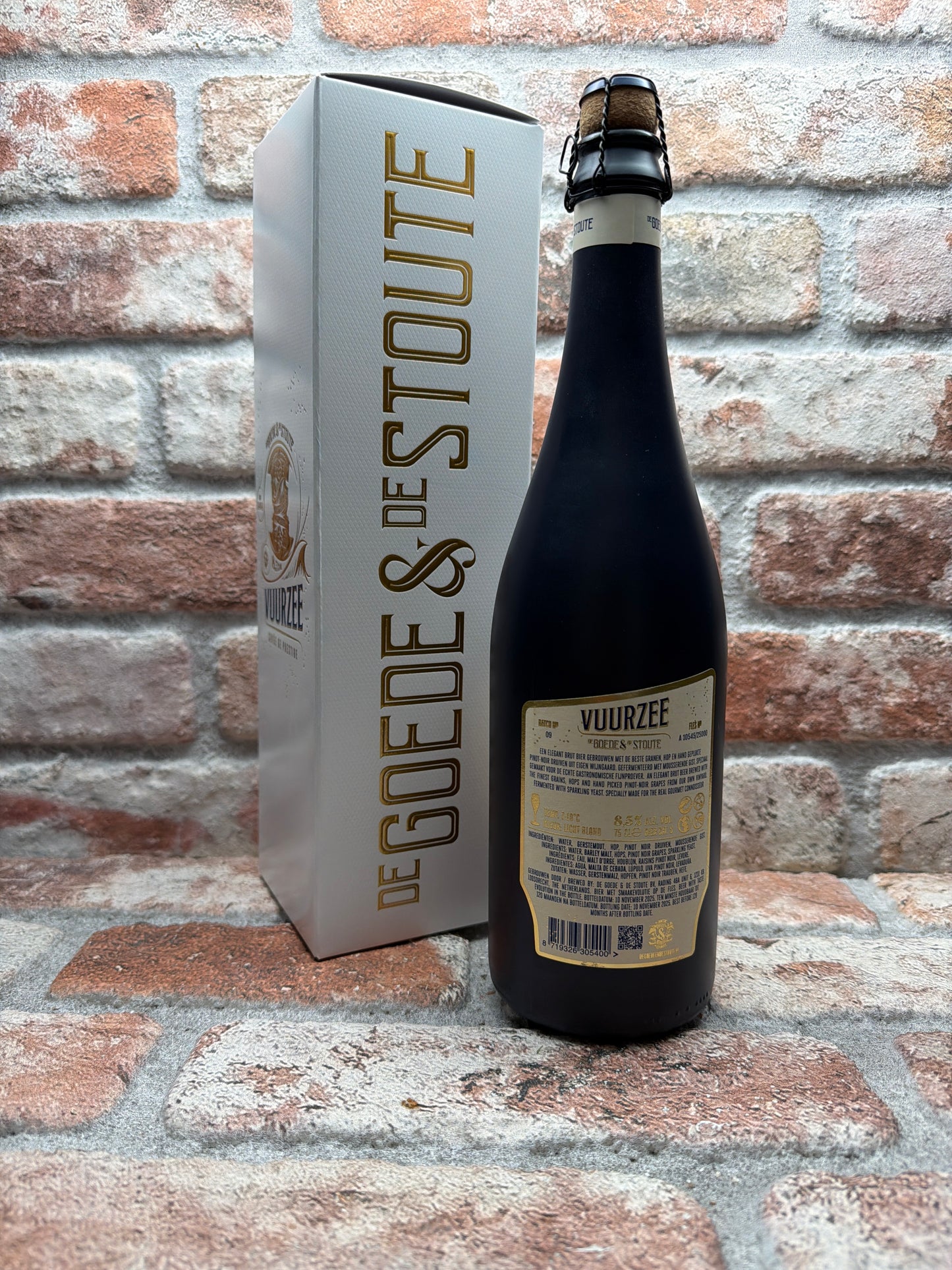 De Goede & De Stoute Vuurzee (Cuvée De Prestige 2025) Cadeaudoos Champagnebier - 75 CL