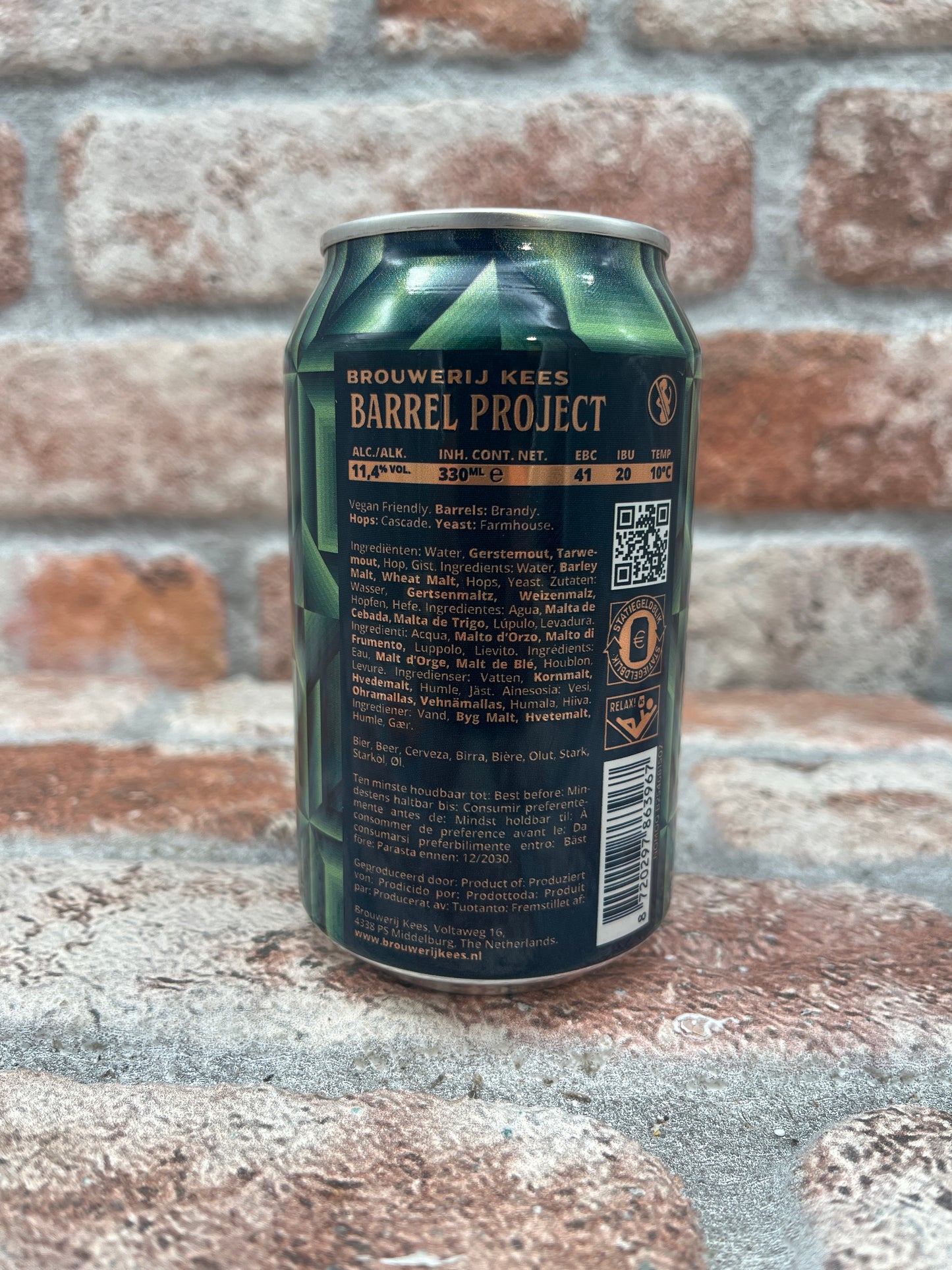 Burvey Keise Barreel Project Dark Saison Agd In Brandy Botti 2025 Saison Ale - 33 CL