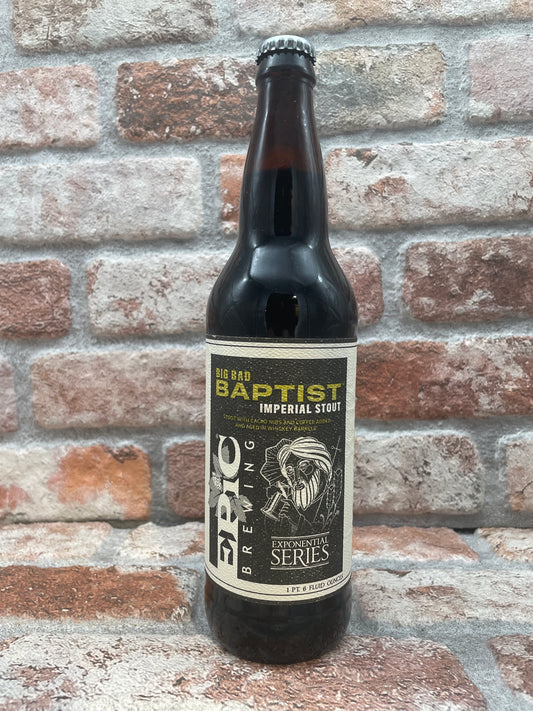 Epic Brewing Big Bad Baptist (Release #98) Stout - 65 CL