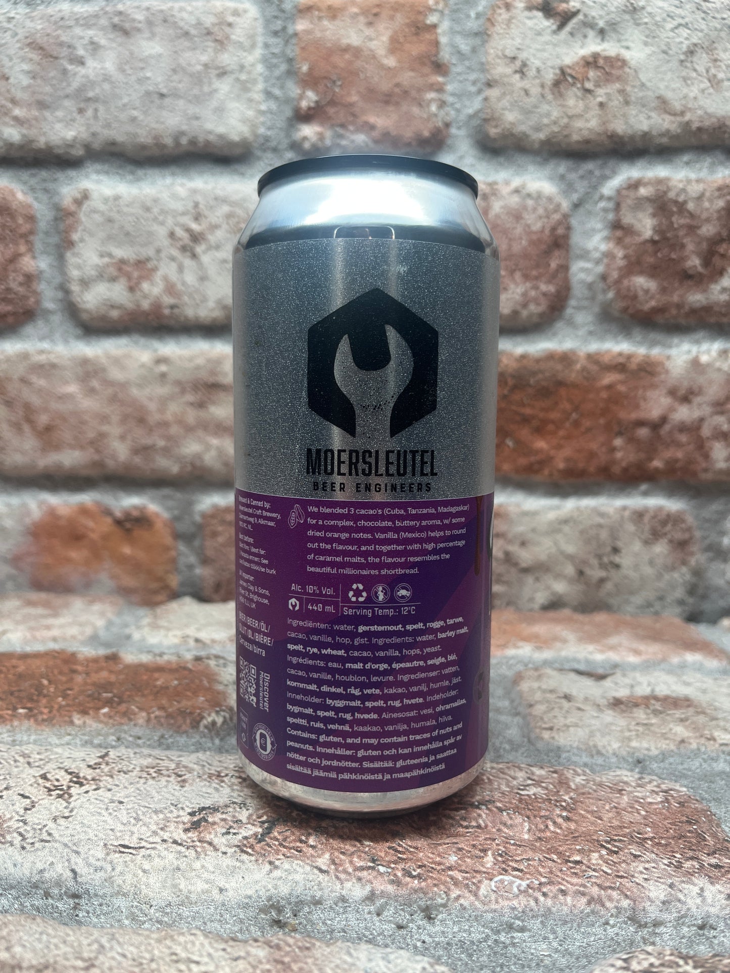 Pasticceria Moersleutel: Millionaires Frollini Stout - 44 CL