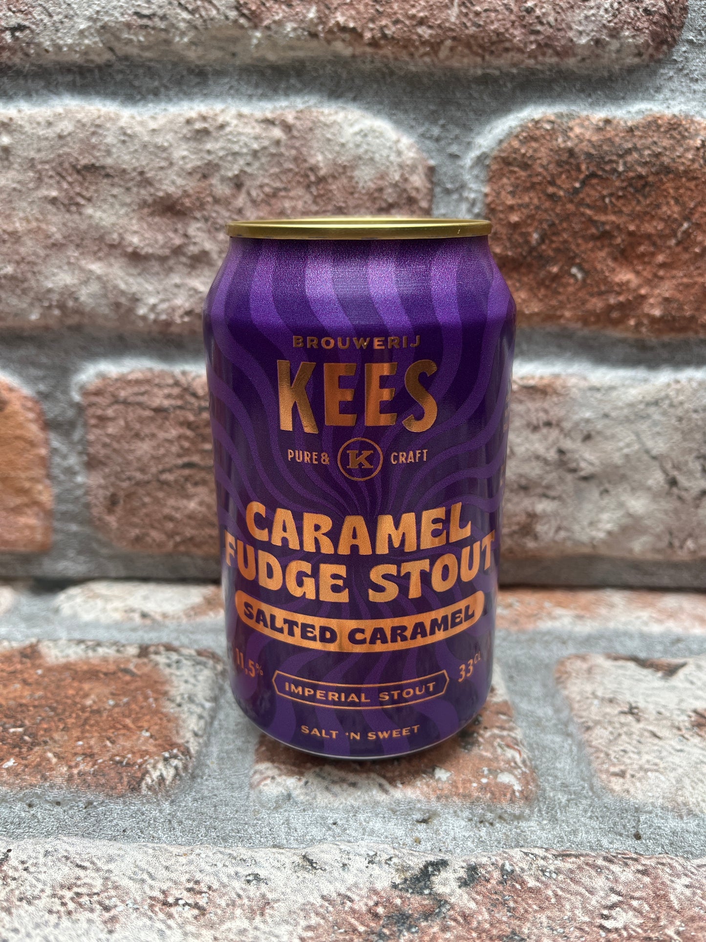 Brouwerij Kees Caramel Fudge Caramello Salato Stout - 33 CL
