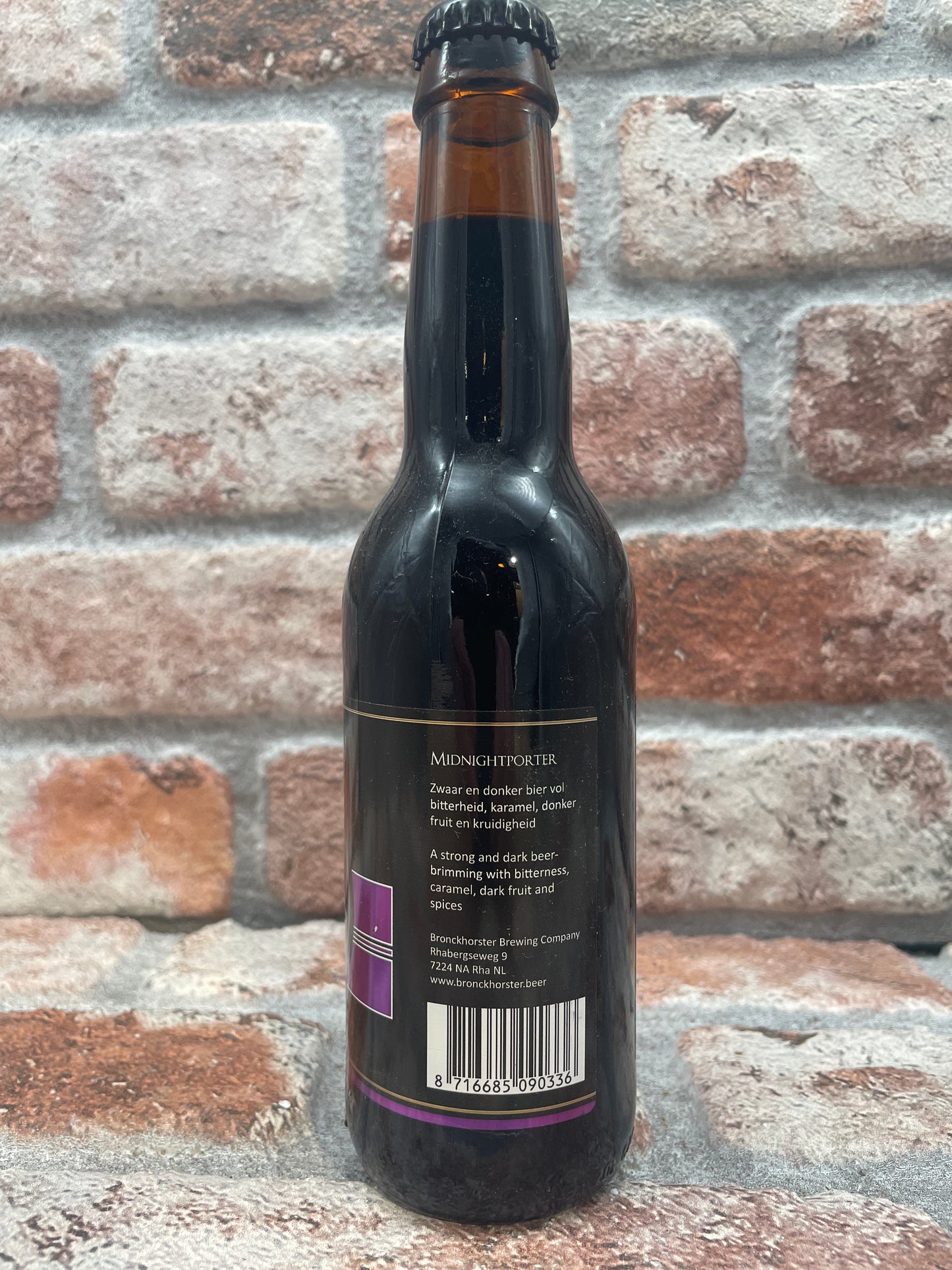 Bronckhorster Midnightporter 2021 Stout - 33 CL