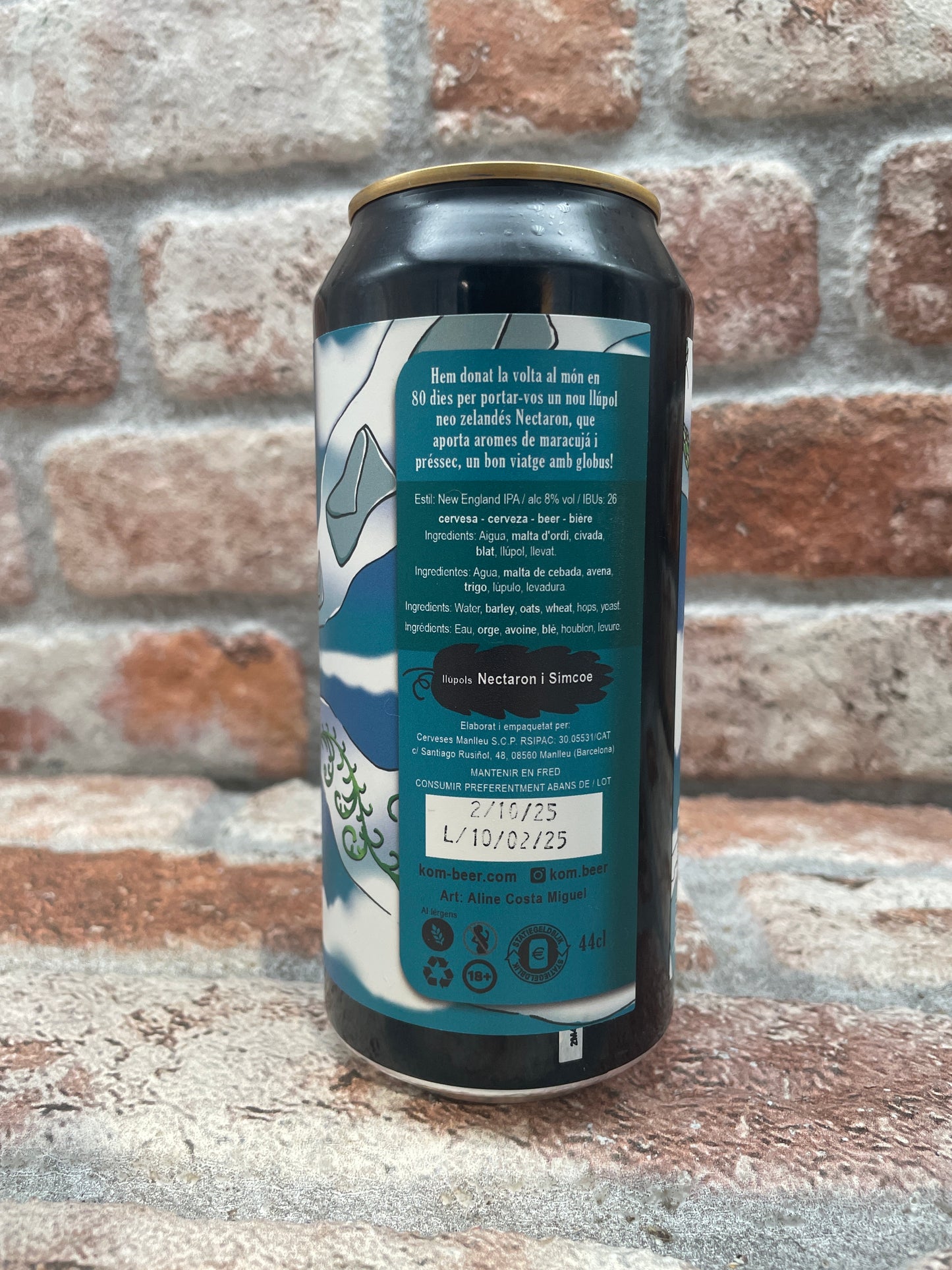 Birra KOM Rigodon NEIPA - 44 CL