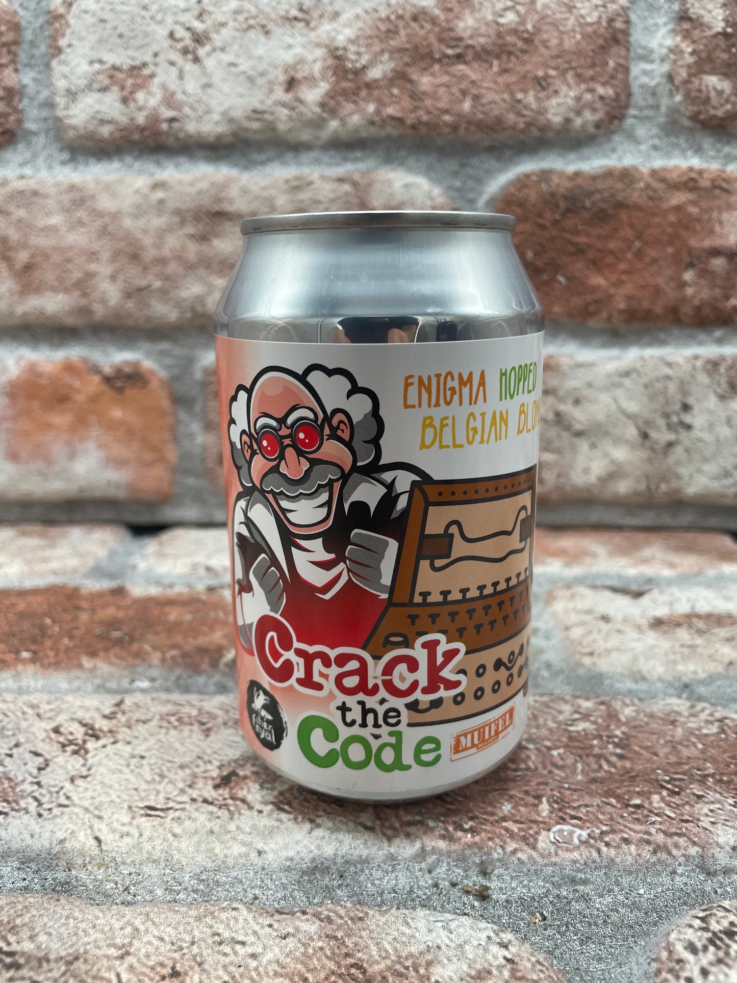 Muifel Brouwerij Crack The Code Enigma Hopped Biondo Belga - 33 CL