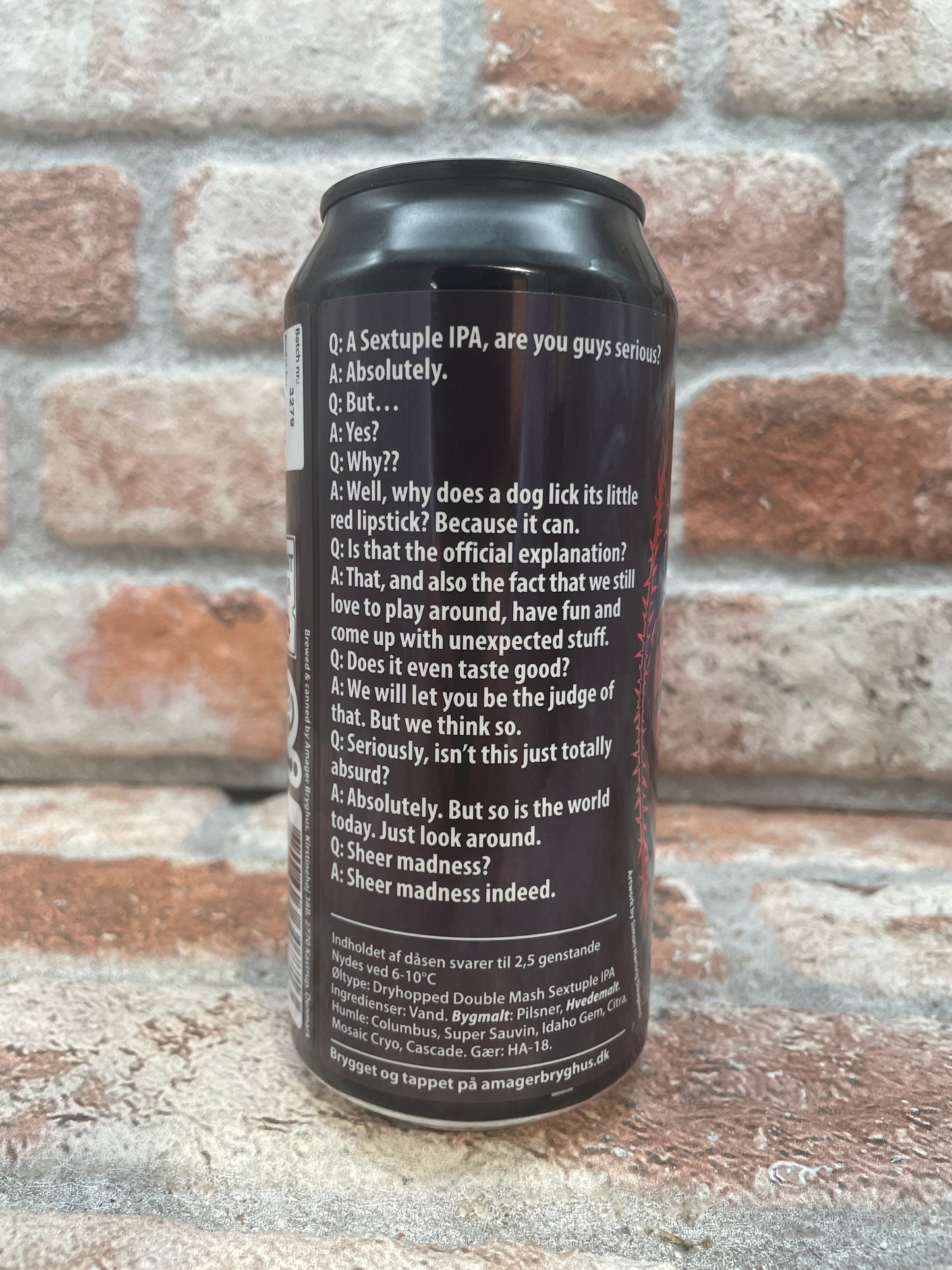 Birrificio Amager Sheer Madness 2025 Stout - 44 CL