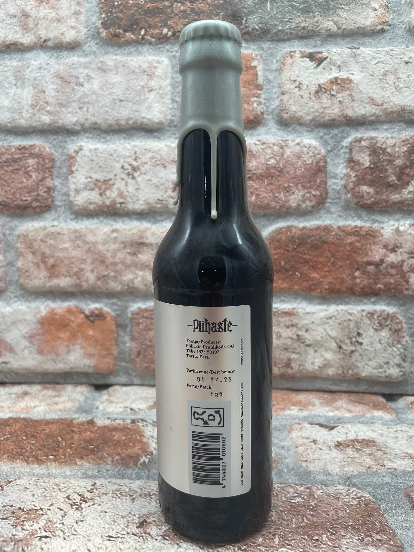 Pühaste Cognac Scuro BA (Serie Argento) 2020 Stout - 33 CL