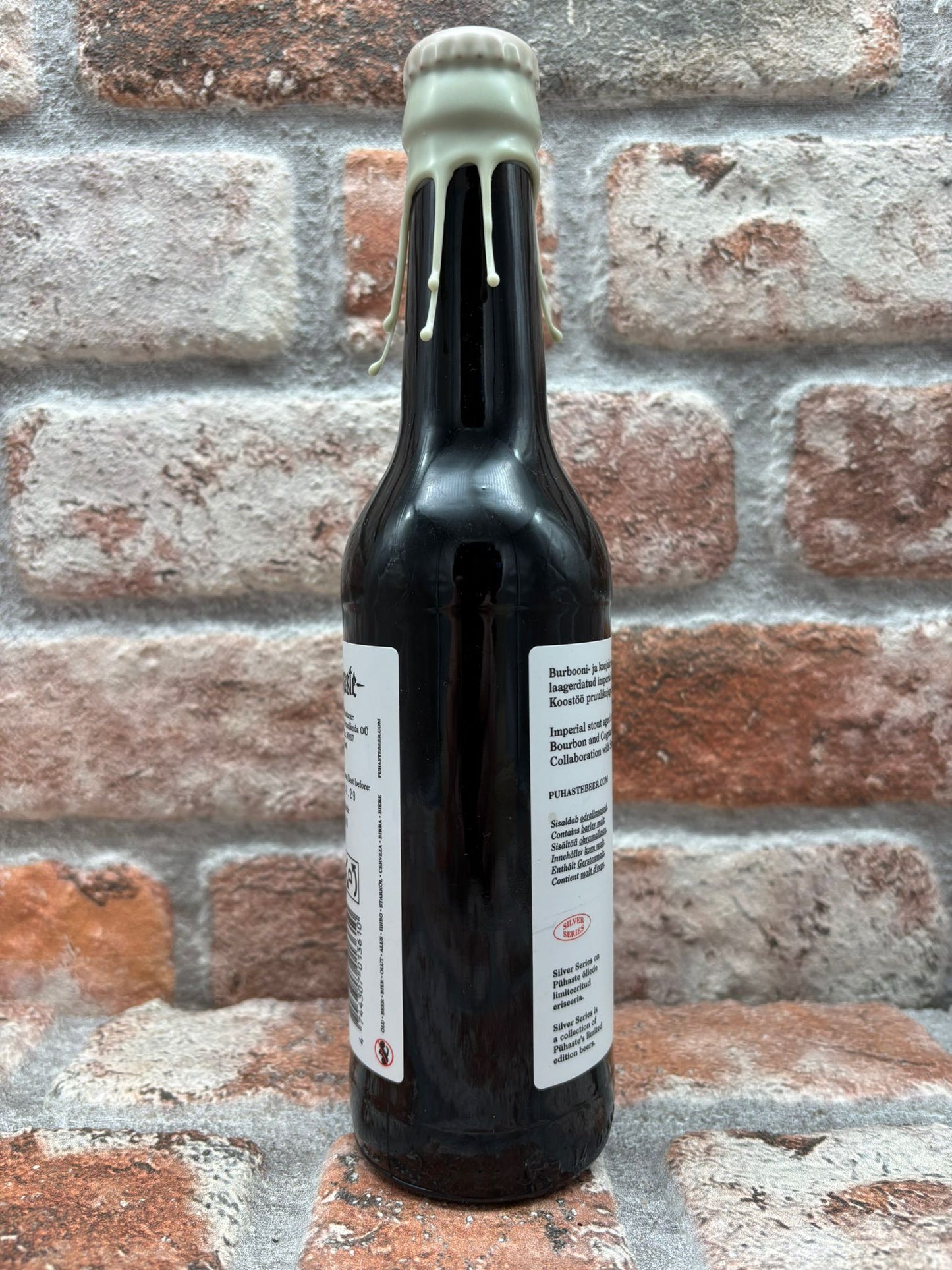 Pühaste Salzstout Bourbon/Cognac BA (Serie Argento) Stout - 33 CL