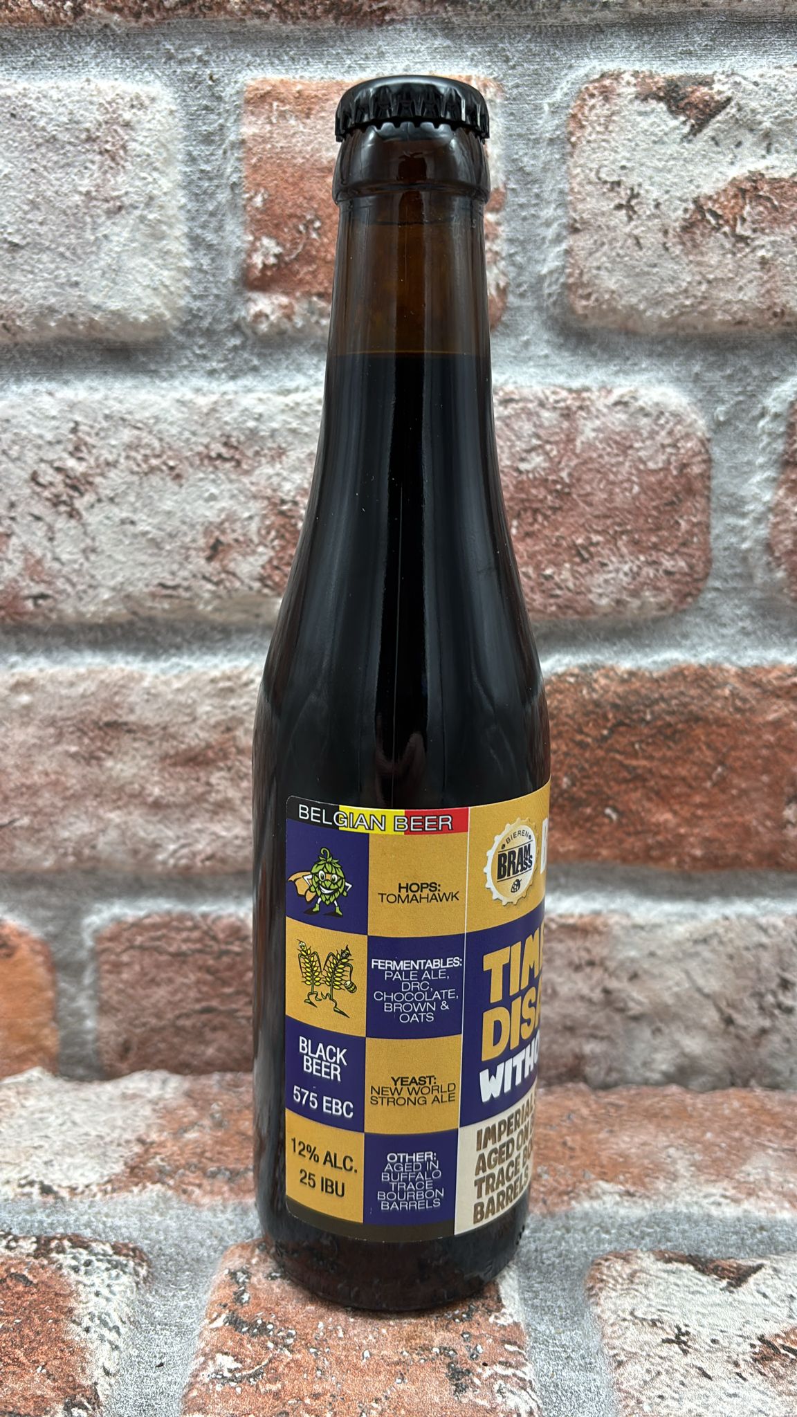 BramBrass Il tempo scompare senza lasciare traccia - Buffalo Trace BA Stout - 33 CL