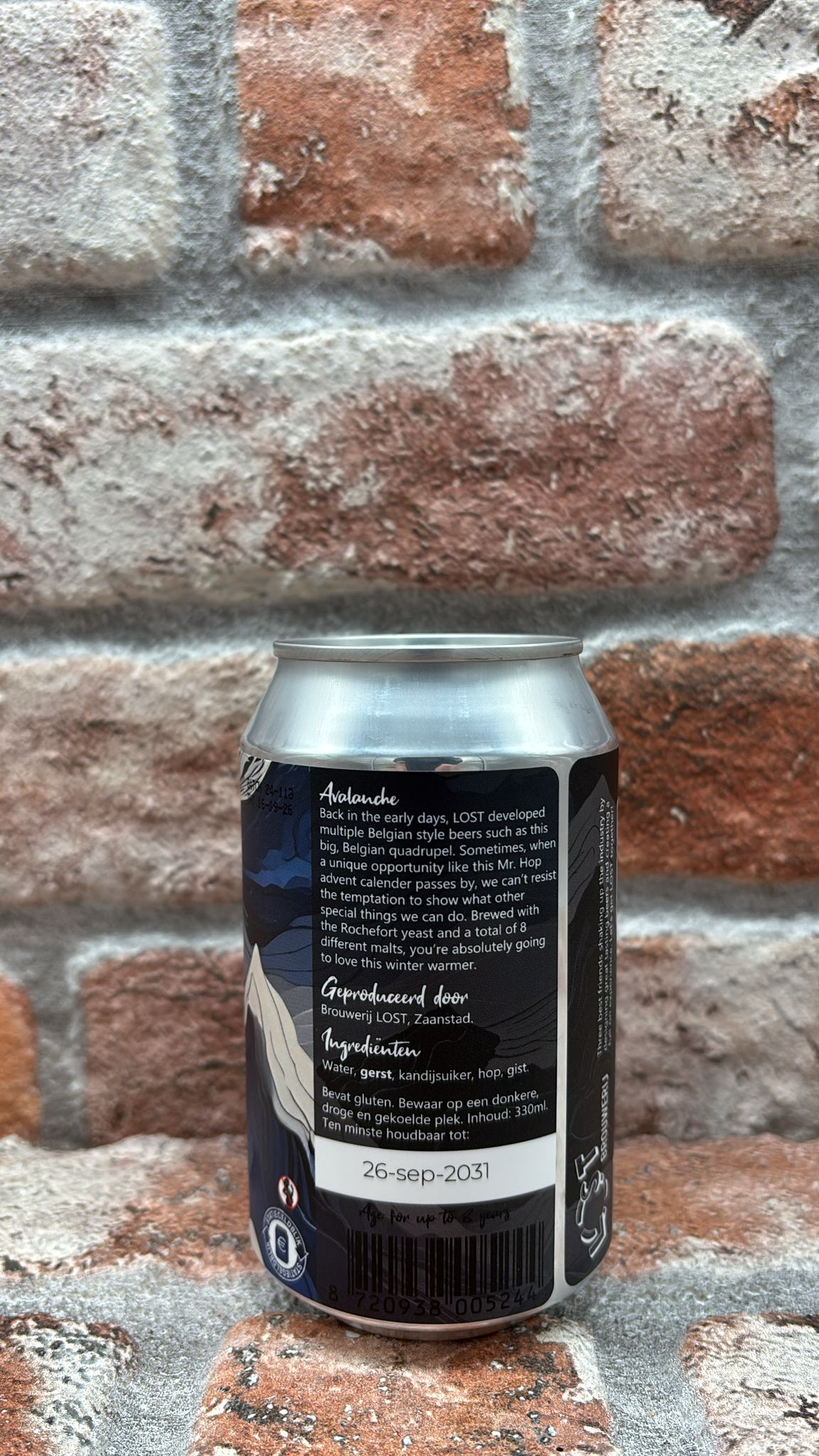 Birrificio LOST - Quadrupel AVALANCHE - 33 CL