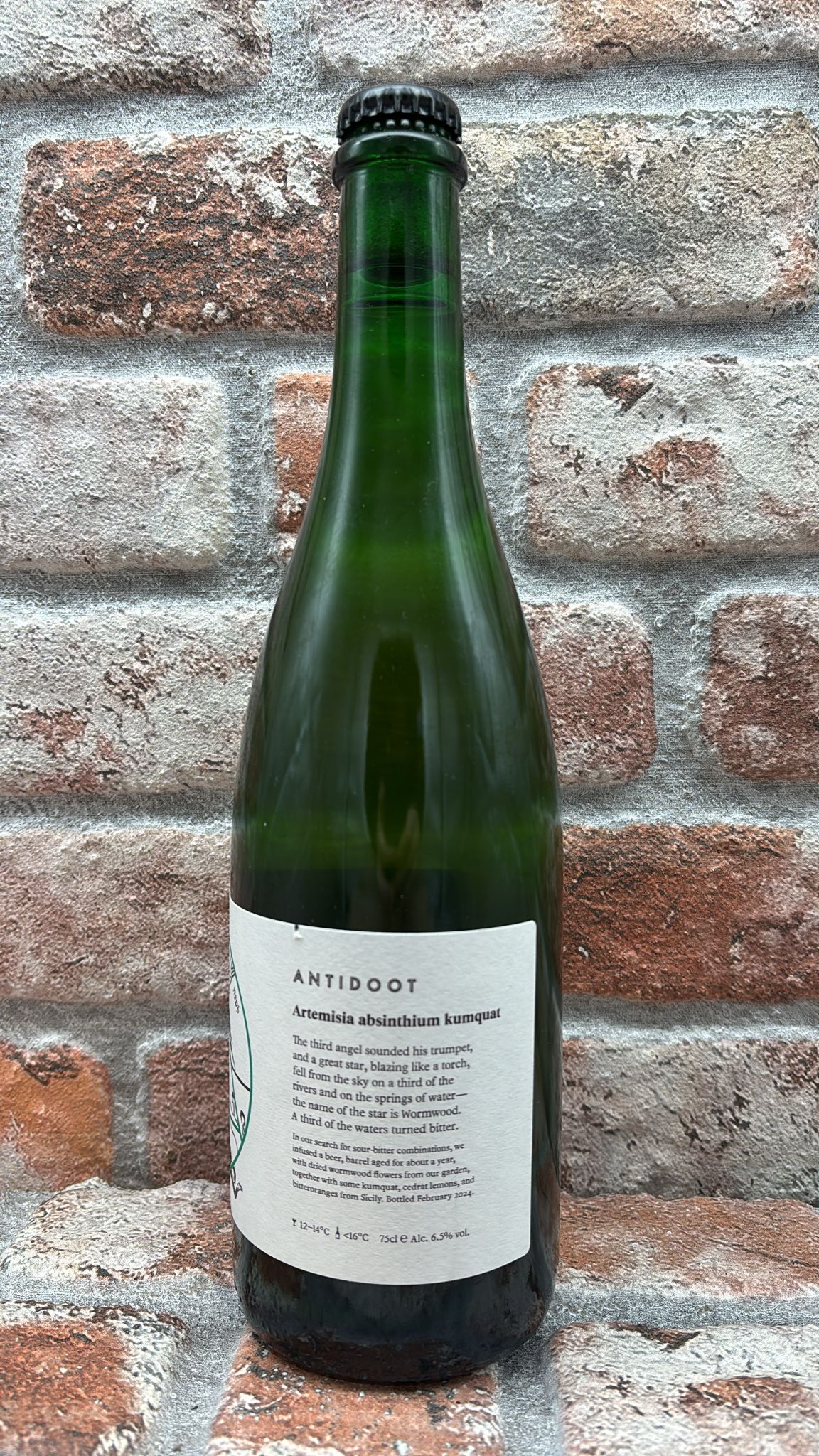 Antidoot Artemisia Assenzio - Kumquat Wild Ale - 75 CL
