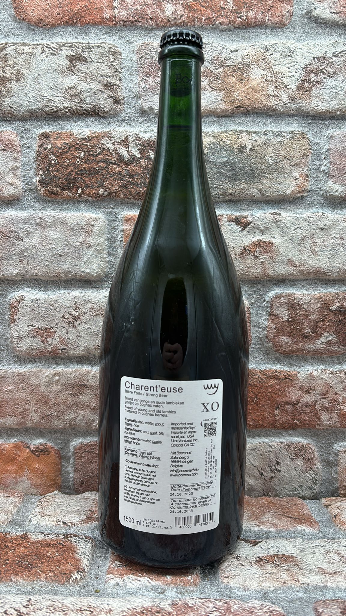 Farming Charent's essies - Vasi per cognac serie 2023 Lambic/Gousing - 1,5 L