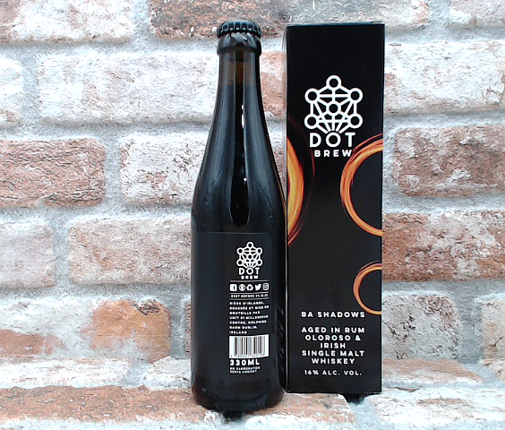 Dot Brew Barrel Aged Shadows Invecchiato in Rum Oloroso e Malto Irlandese 2024 Barleywine - 33 CL