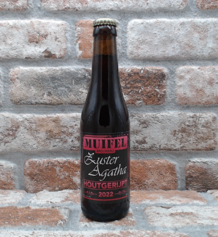 Muifel Brouwerij Zuster Agatha Maturato in legno 2022 Quadrupel - 33 CL