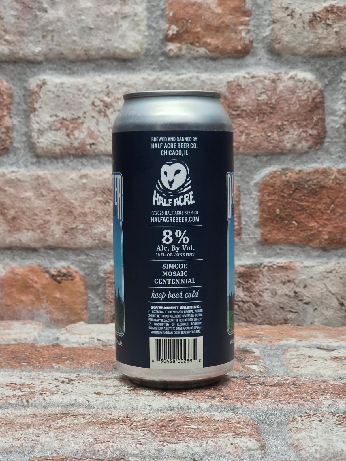 Half Acre Beer Company Double Daisy Cutter Evergreen IPA - 47.3 CL (1 pint)