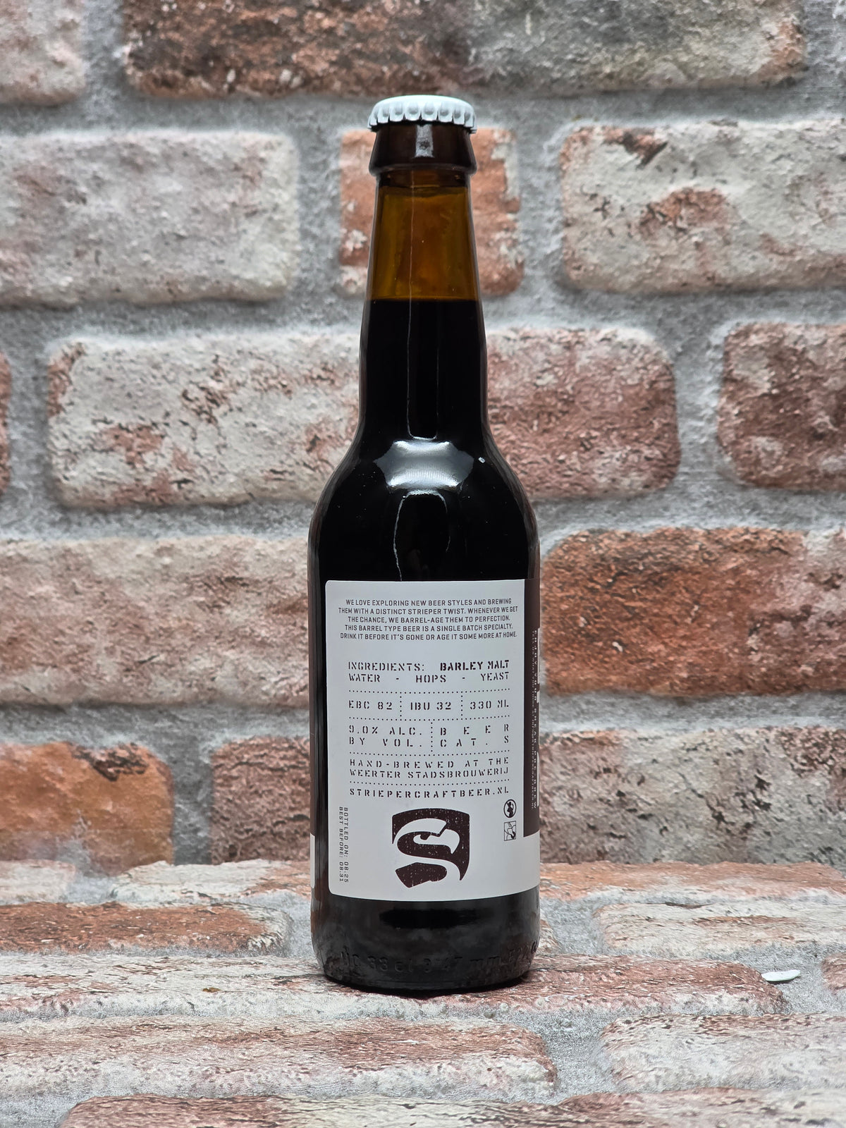 Strieper Craft Beer Company Barreltype No5 BA Sour Flanders Red Ale - 33 CL