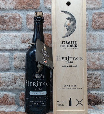 Straffe Hendrik Heritage - con scatola 2018 Quadrupel - 75 CL