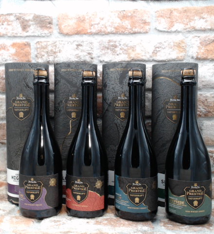 Hertog Jan Grand Prestige Barrel Matured Whiskey Edition Set completo 2020 Barleywine - 75 CL