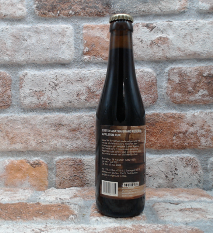 Muifel Brouwerij Barrel-maturato #6 Sister Agatha Grand Reserve Appleton Rum 2021 Barleywine - 33 CL