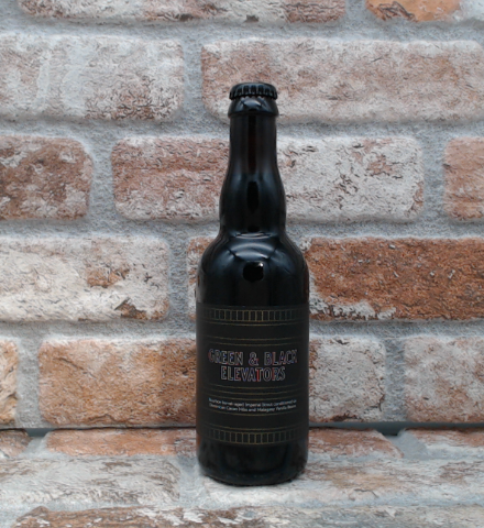 Jackie O's Brewery Ascensori verdi e neri BA Bourbon Stout - 37,5 CL