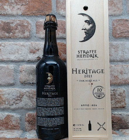 Straffe Hendrik Heritage - senza scatola 2021 Quadrupel - 75 CL