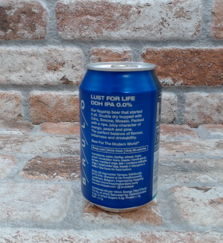 Brulo Lust For Life 0.0 Alcool - 33 CL