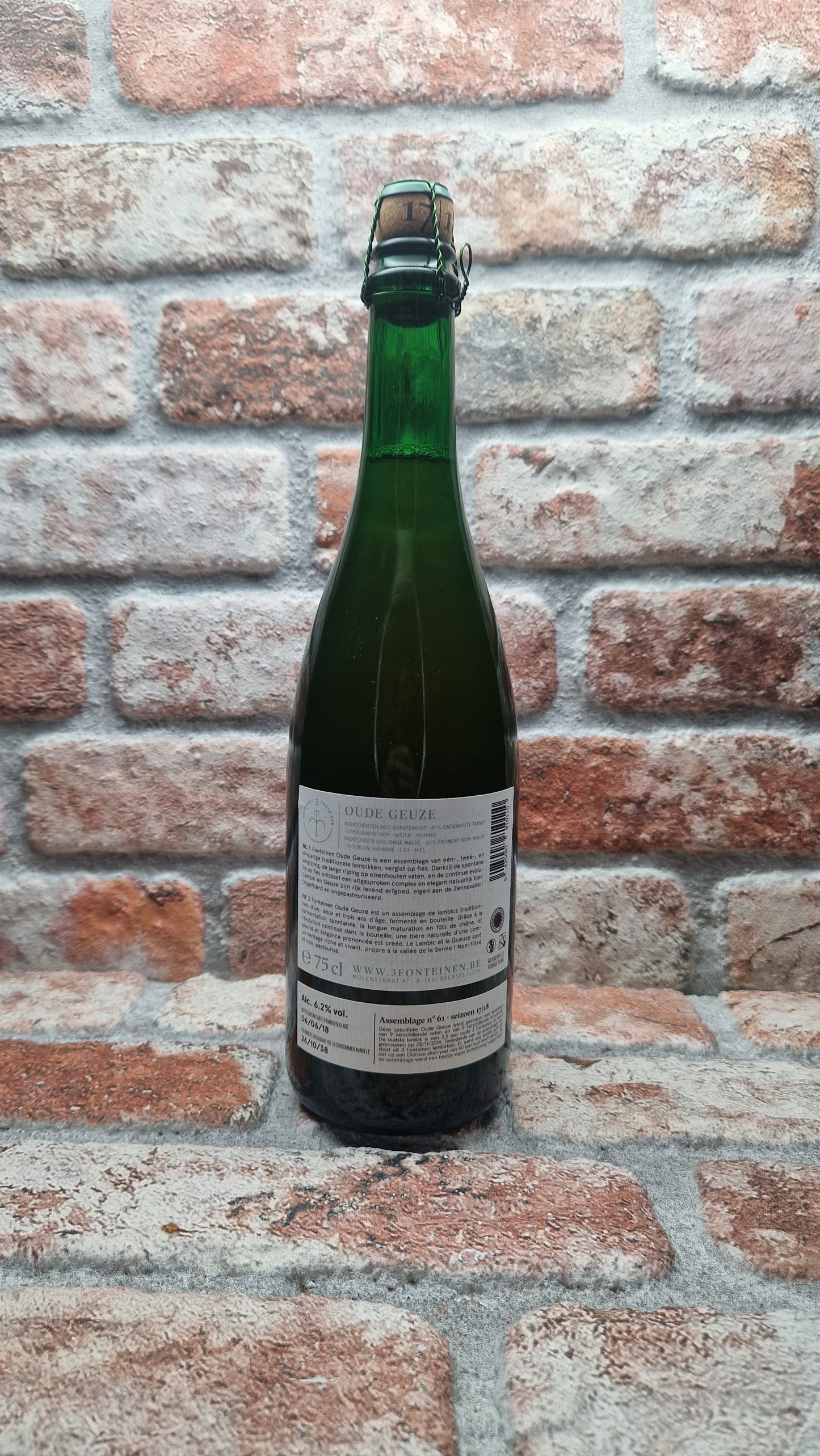 3 Fonteinen Oude Geuze (Season 17/18) 2018 Lambiek/Geuze - 75 CL