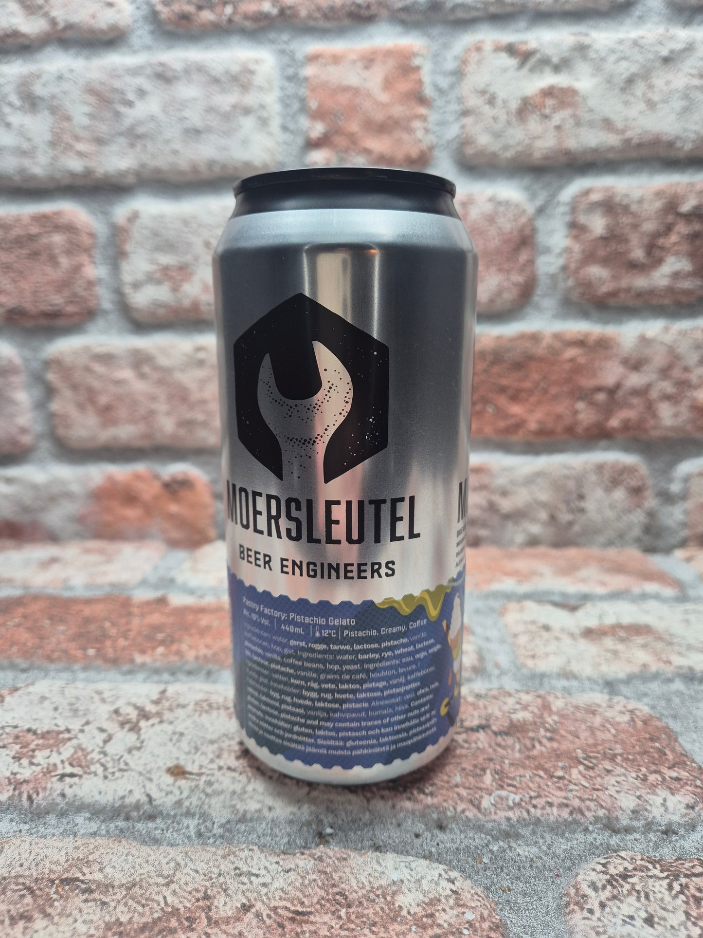 Moersleutel Pastry Factory: Pistachio Gelato Stout - 44 CL