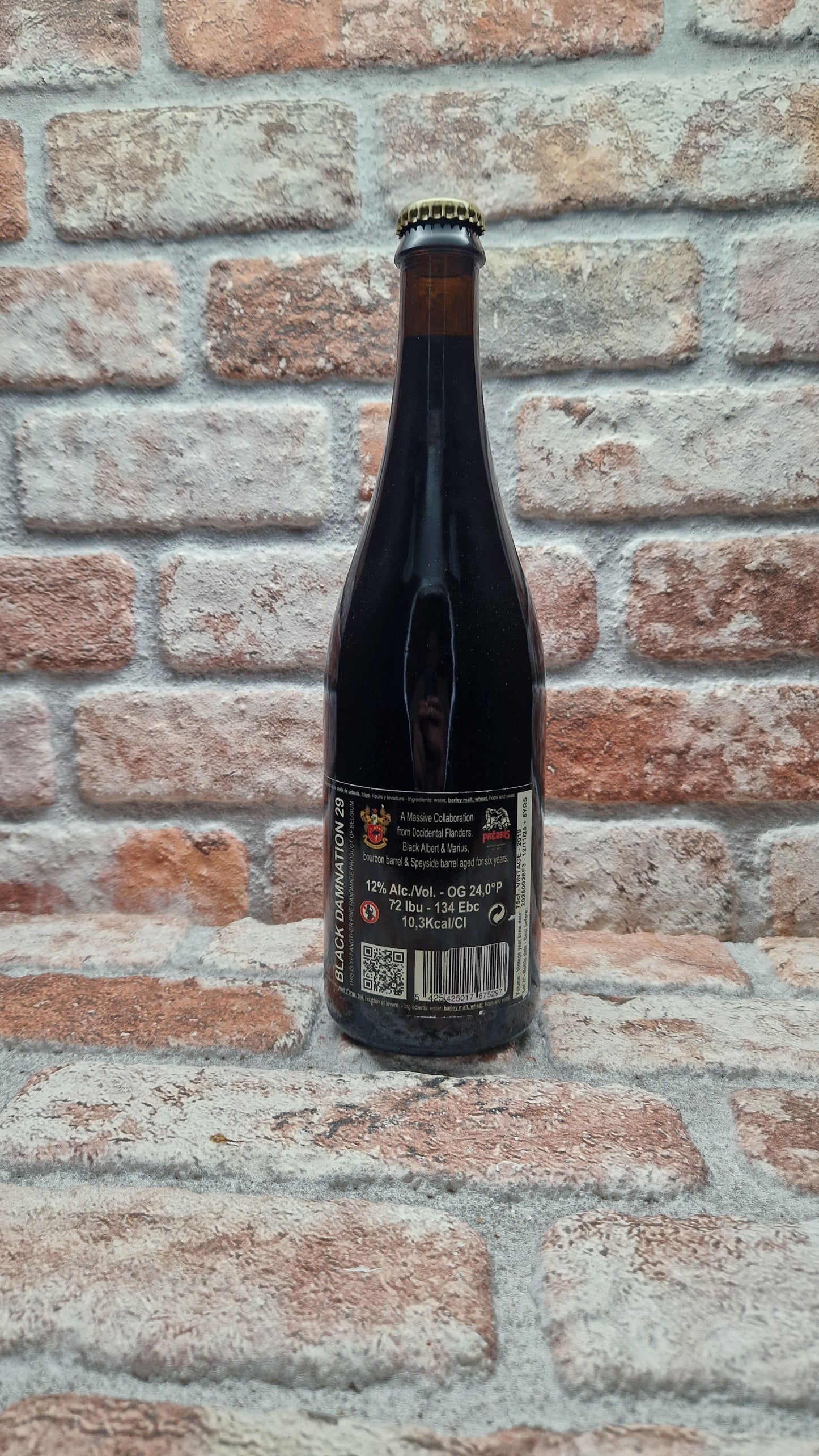 De Struise Brouwers Black Damnation 29 A.K.A. Masters of Darkness II (BA Bourbon & Speyside) Stout - 75 CL