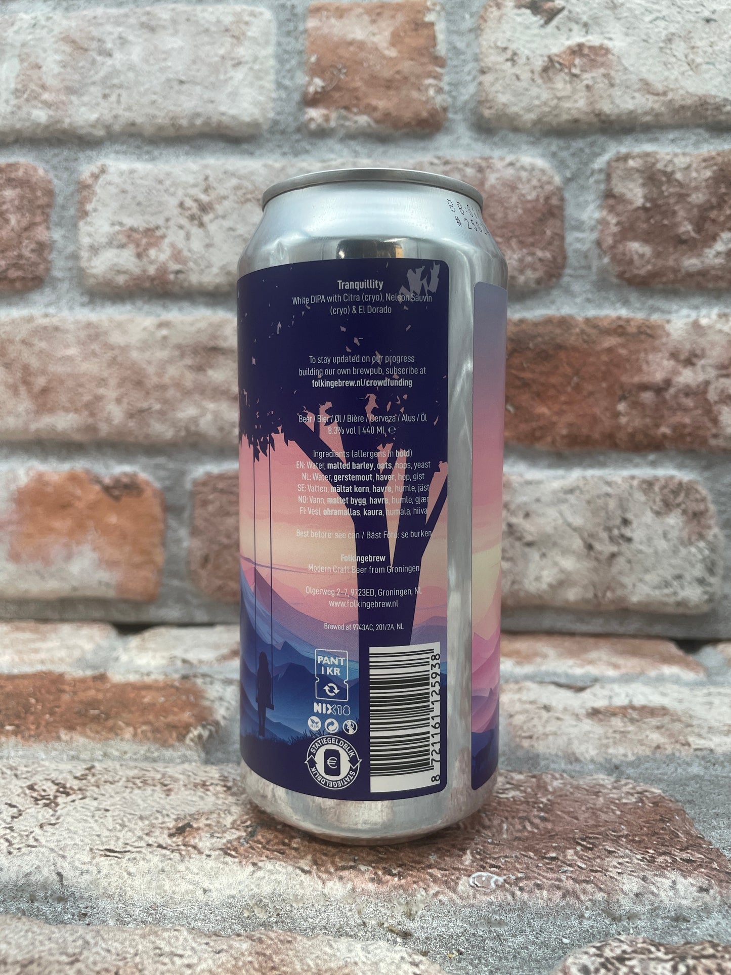 Folkingebrew Tranquility White DIPA - 44 CL