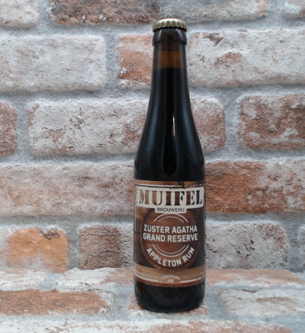 Muifel Brouwerij Barrel-maturato #6 Sister Agatha Grand Reserve Appleton Rum 2021 Barleywine - 33 CL