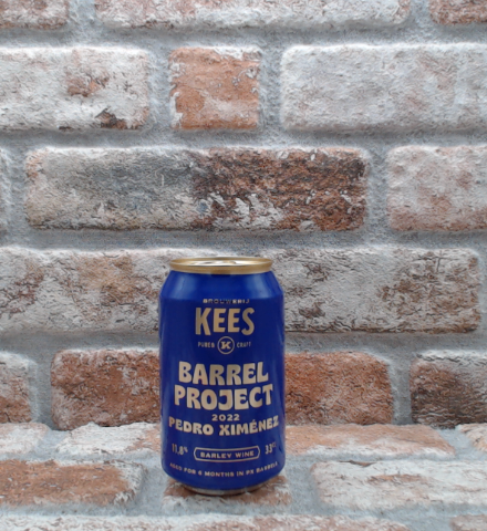 Birrificio Kees Barrel Project Pedro Ximénez 2022 Barleywine - 33 CL
