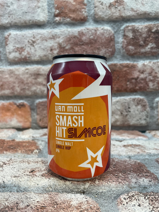Van Moll Smash Hit Simcoe Single Hop IPA - 33 CL