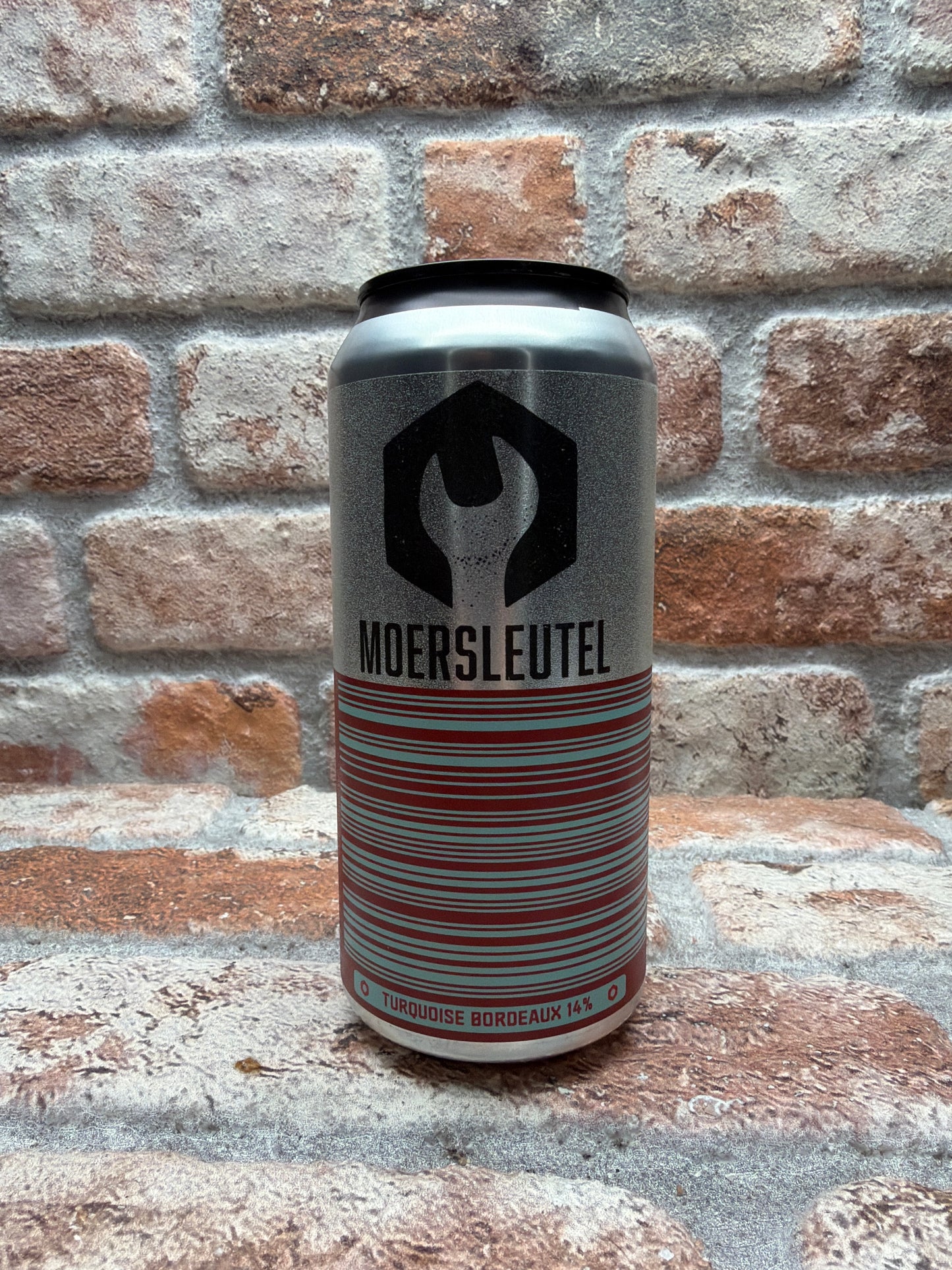 Moersleutel Barcode: Turquoise Bordeaux Stout - 44 CL