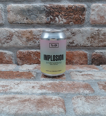 To Øl Implosion Senza Alcool - 33 CL