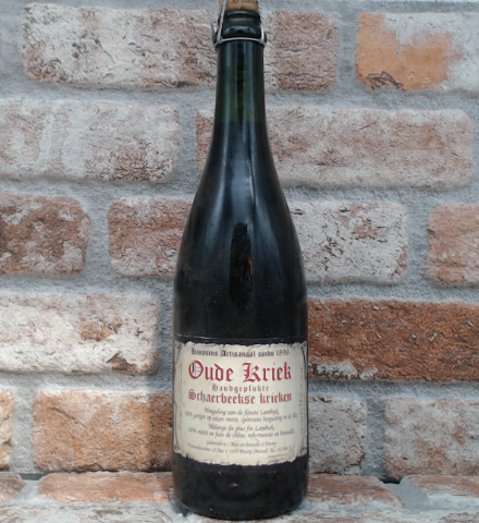 Hanssens Artisanaal Oude Kriek ciliegie Schaerbeek raccolte a mano 2015 Lambic/Geuze - 75 CL