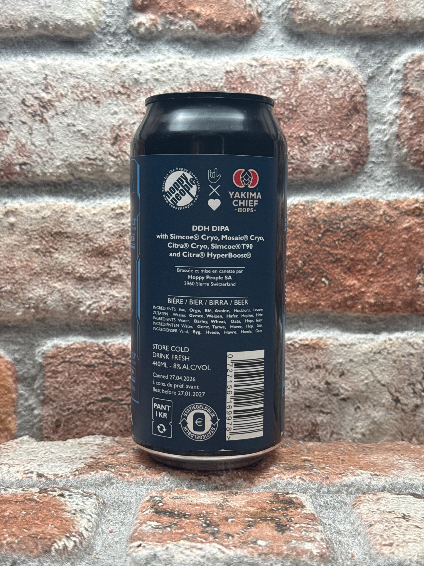 Hoppy People Hops With Benefits IPA - 44 CL