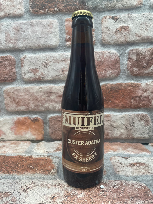 Muifel Brouwerij Cask maturato #16 Sister Agatha PX Sherry Quadrupel - 33 CL