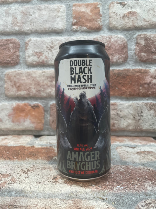 Amager Bryghus Double Black Mash Wheated Bourbon Versione 2025 Stout - 44 CL