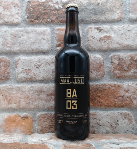 Maallust BA 03 Rum giamaicano quadrupel invecchiato in botte - 75 CL