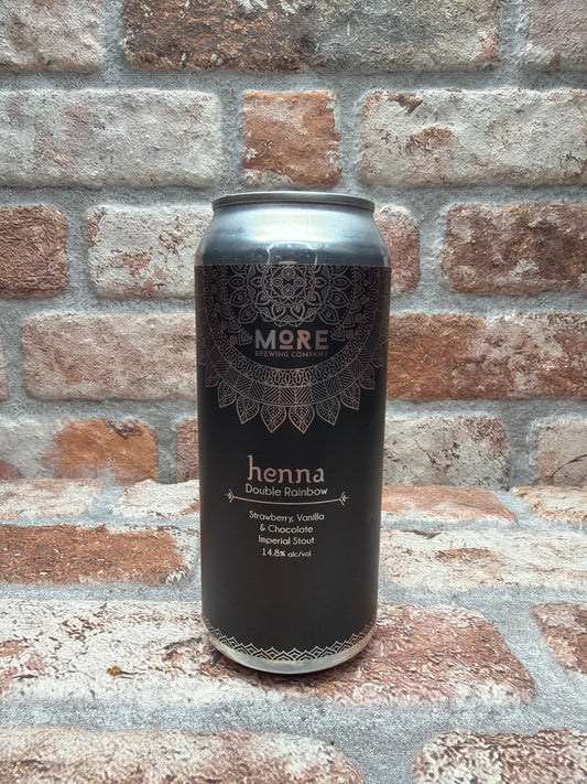More Brewing Company Henna: Double Rainbow (2021) Stout - 47.3 CL (1 pint)