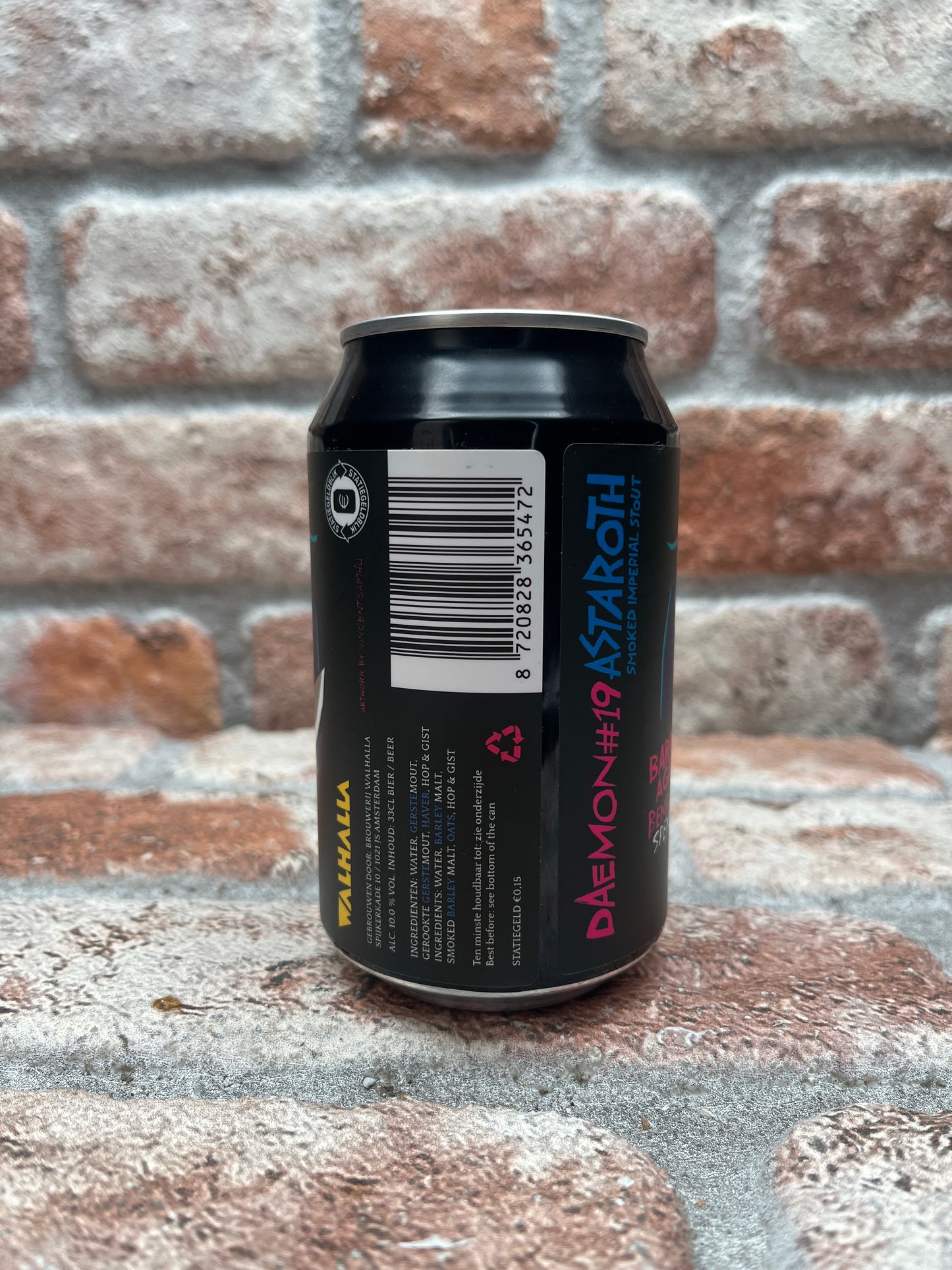 Walhalla Deamon #19 ASTAROTH Smoked Imperial Stout Barrel Aged Benrinnes 2023 Stout - 33 CL